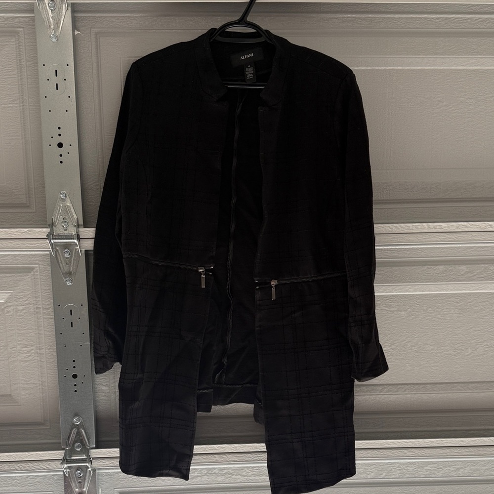 Alfani Men's Black Trench Coat